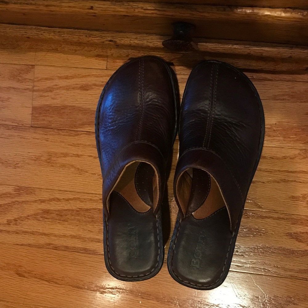 Born Brown Clogs - image 3